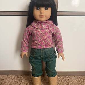 American Girl Doll Ivy Ling with Meet Outfit